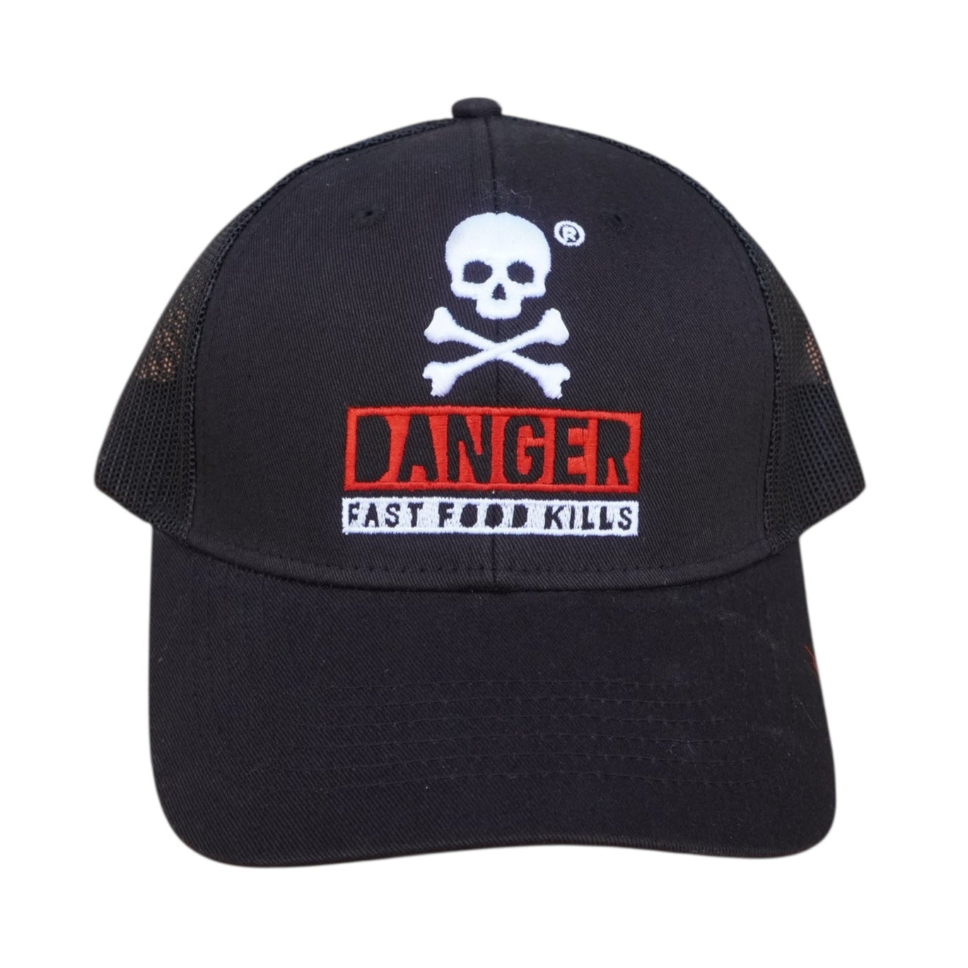 "Danger Fast Food Kills" Cap