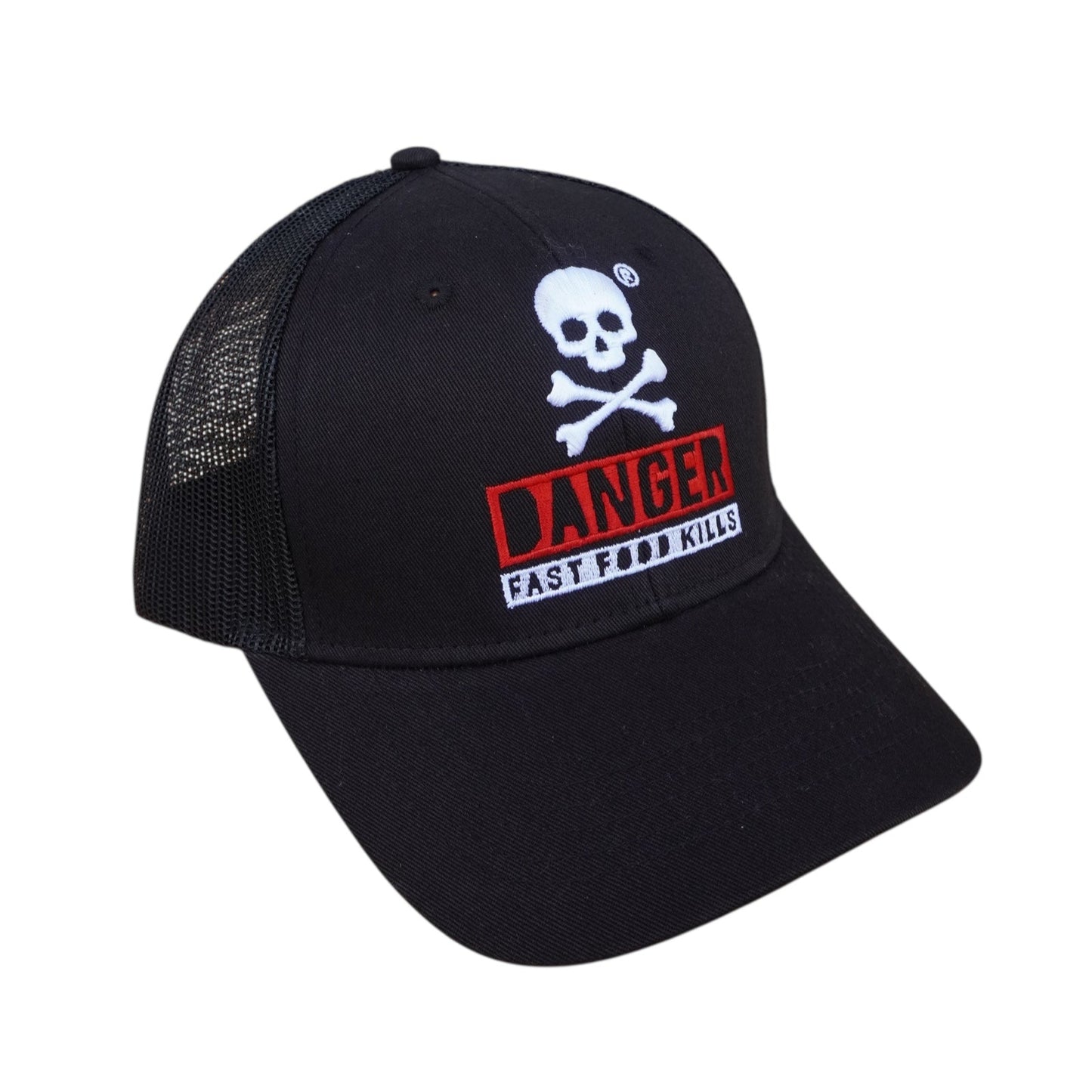 "Danger Fast Food Kills" Cap