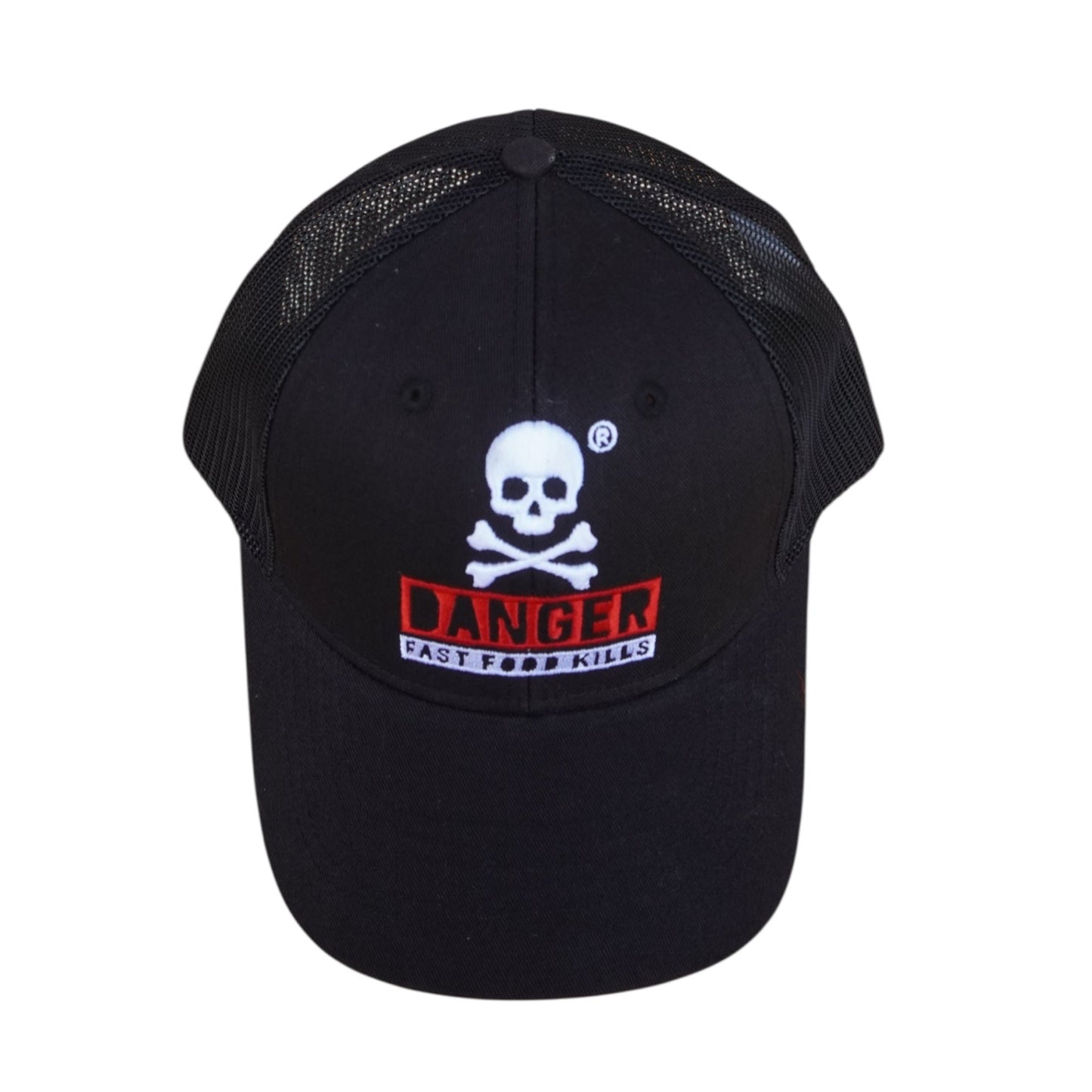 "Danger Fast Food Kills" Cap