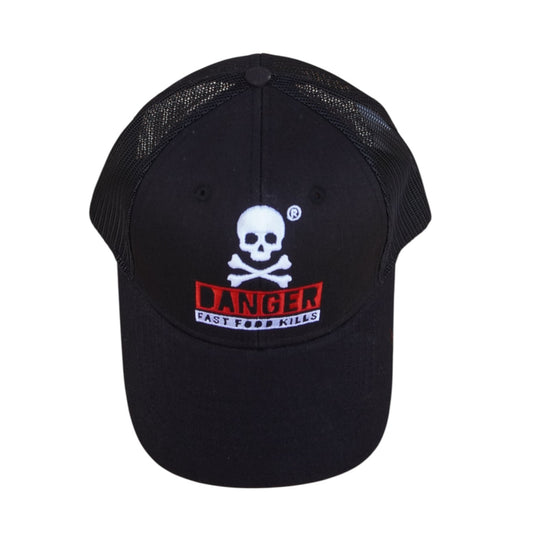 "Danger Fast Food Kills" Cap