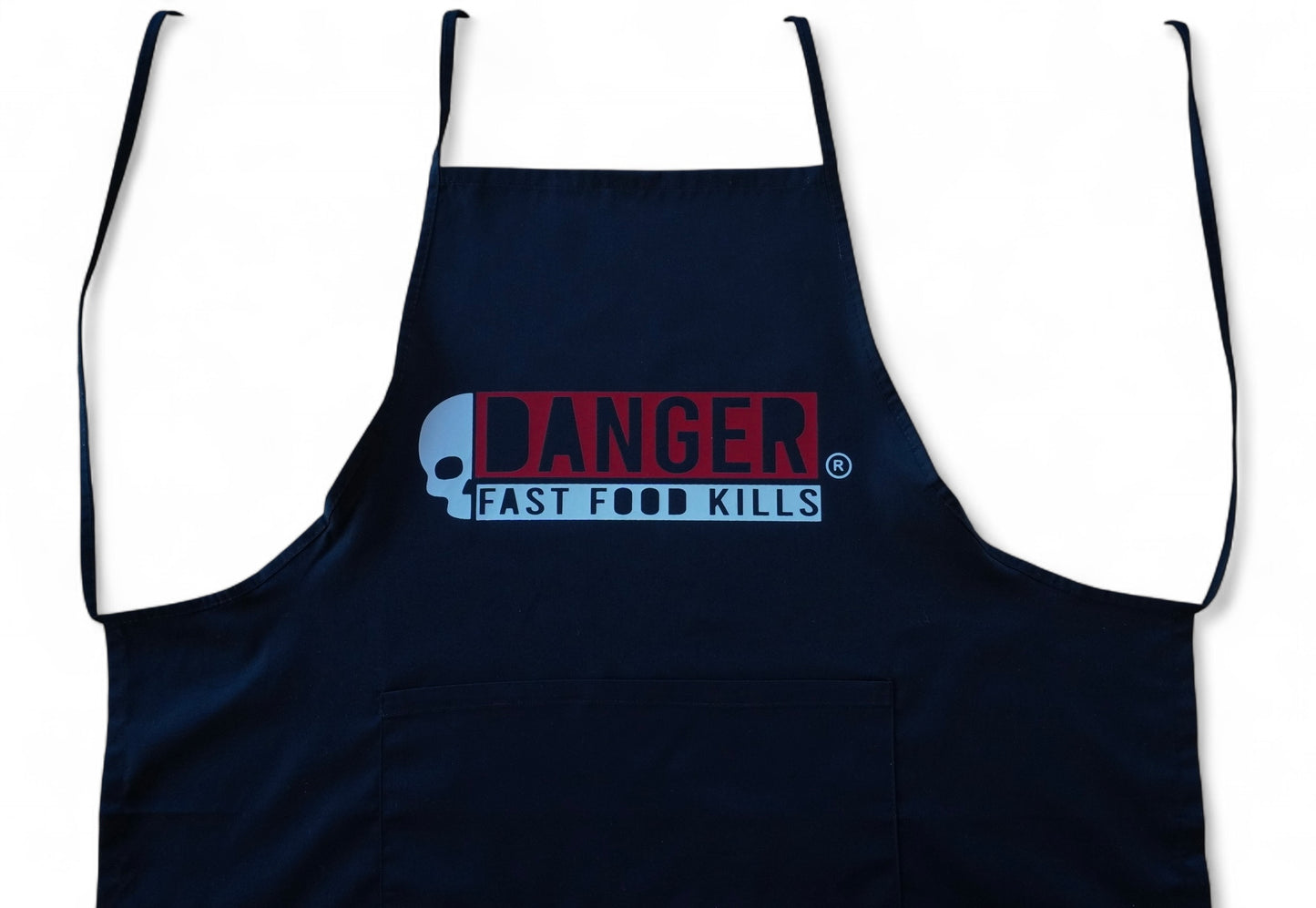 “Danger Fast Food Kills” Apron